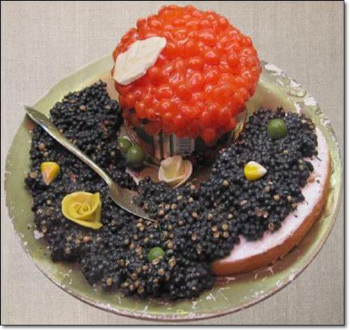 캐비아 음식
