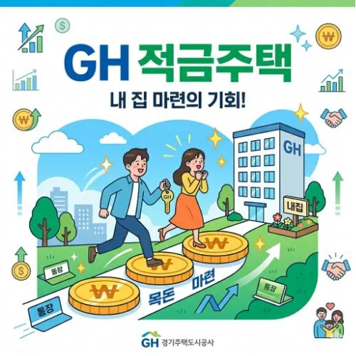 GH적금주택 ❘ 내 집 마련의 꿈을 현실로 만드는 지분적립형 청약 필승법