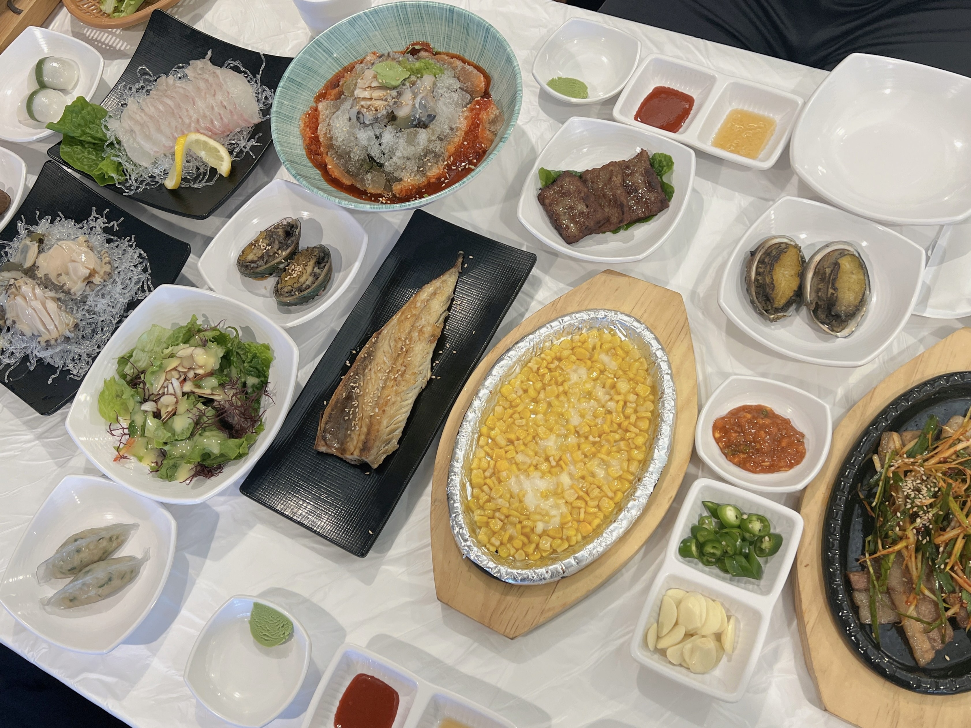 상화식당 완도한상