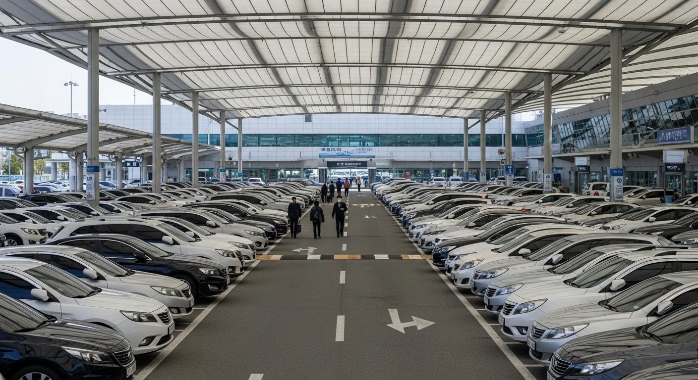 김포공항 국제선 주차장