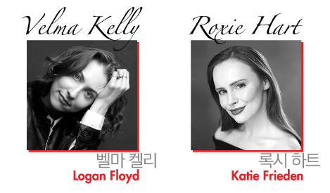 뮤지컬 시카고 오리지날 출연진 벨마켈리역, 록시하트역