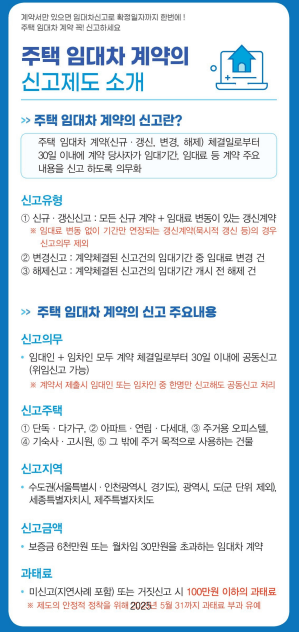 주택 임대차 계약 신고