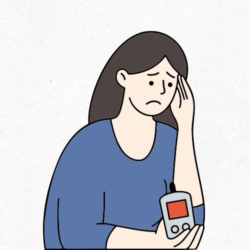당지수(GI)가 높은 음식의 문제점 시각화