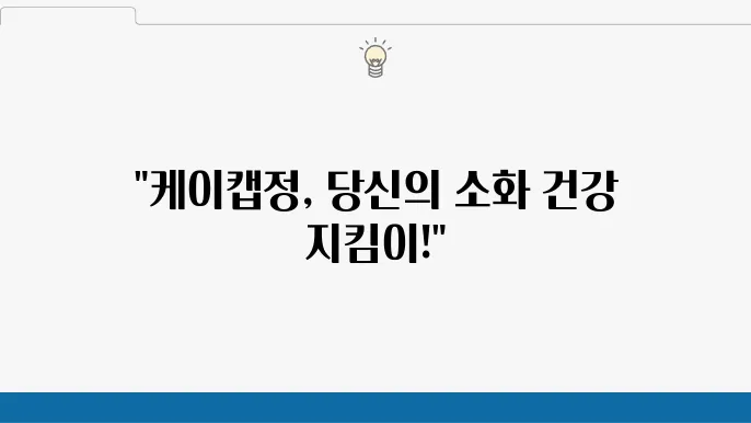 케이캡정 복용법 가격