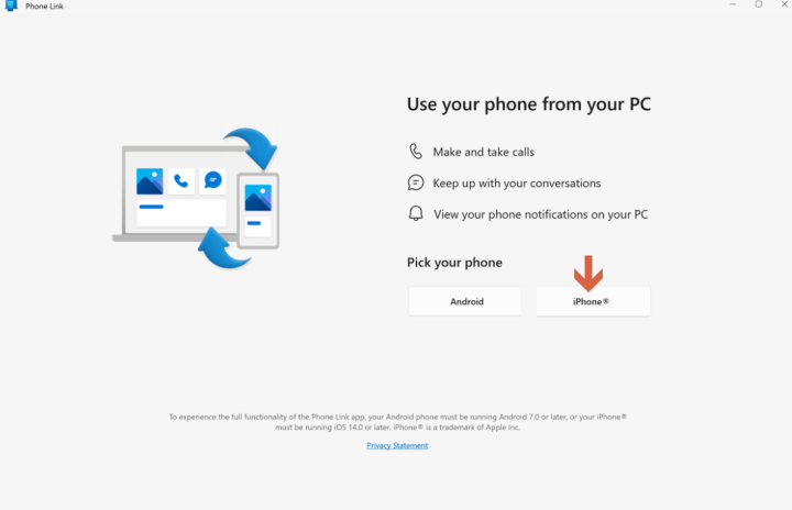 Phone-Link-iPhone-click