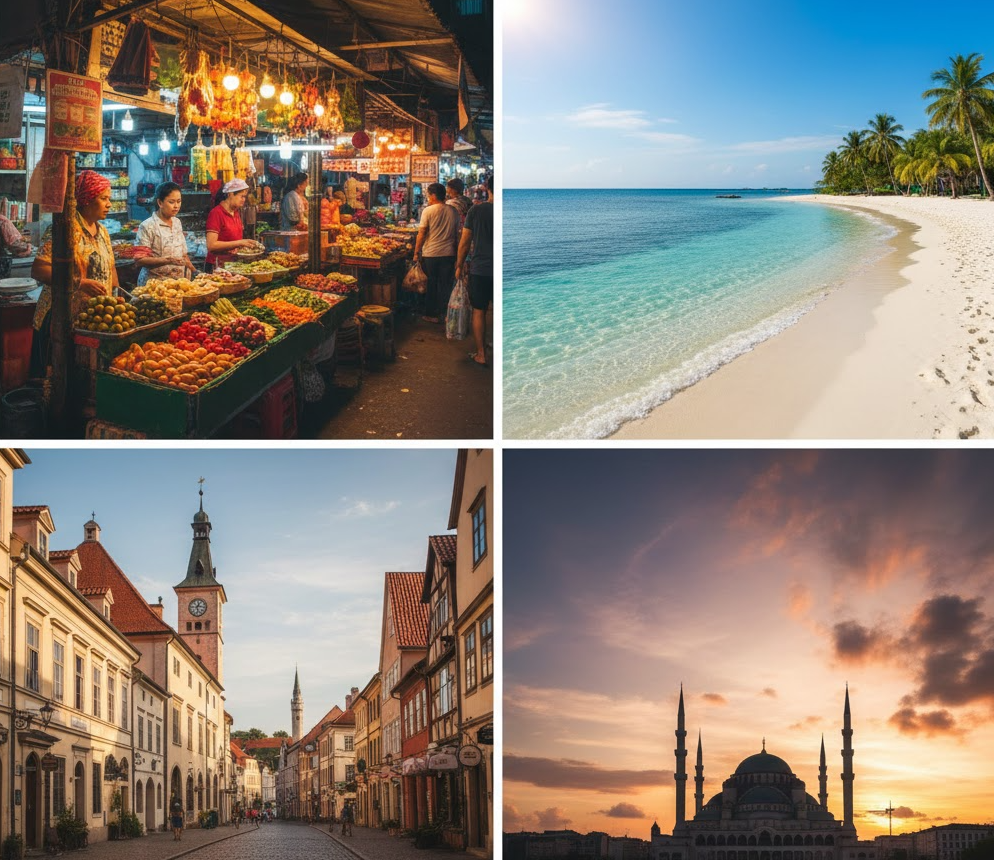 물가 싸서 저렴하게 즐기는 해외여행지 7곳