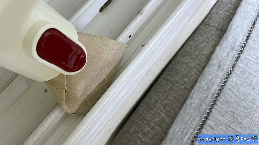 휴지심-창틀청소