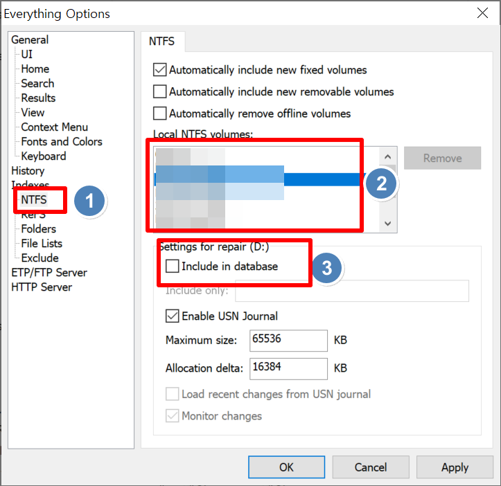 Everything 특정 폴더 특정 드라이브만 검색나오도록 설정하는 방법