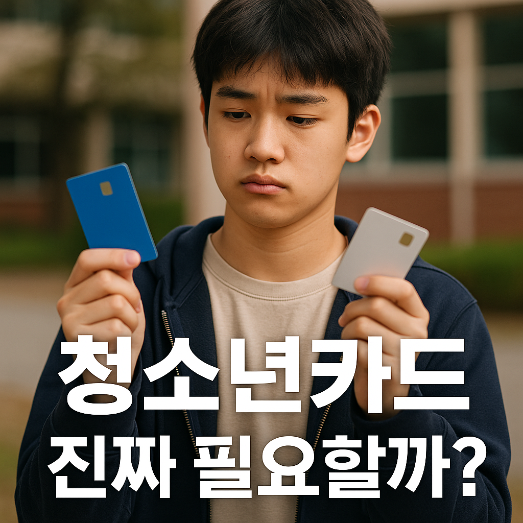 청소년카드진짜필요할까