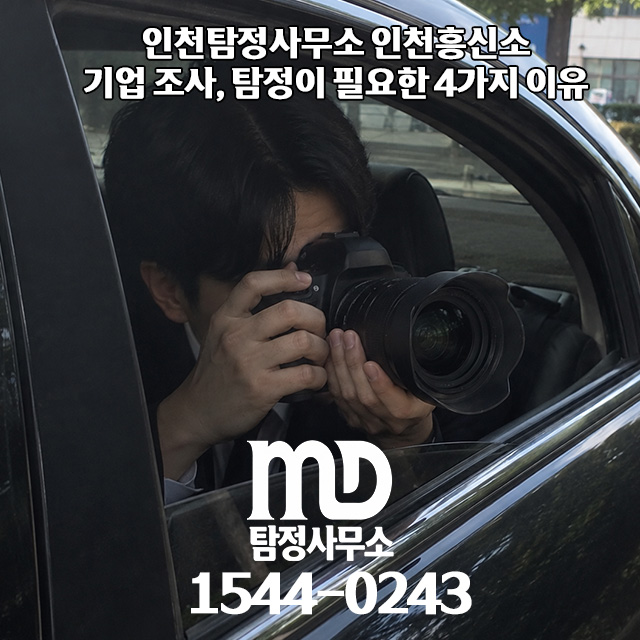 조사하고있는 엠디 탐정