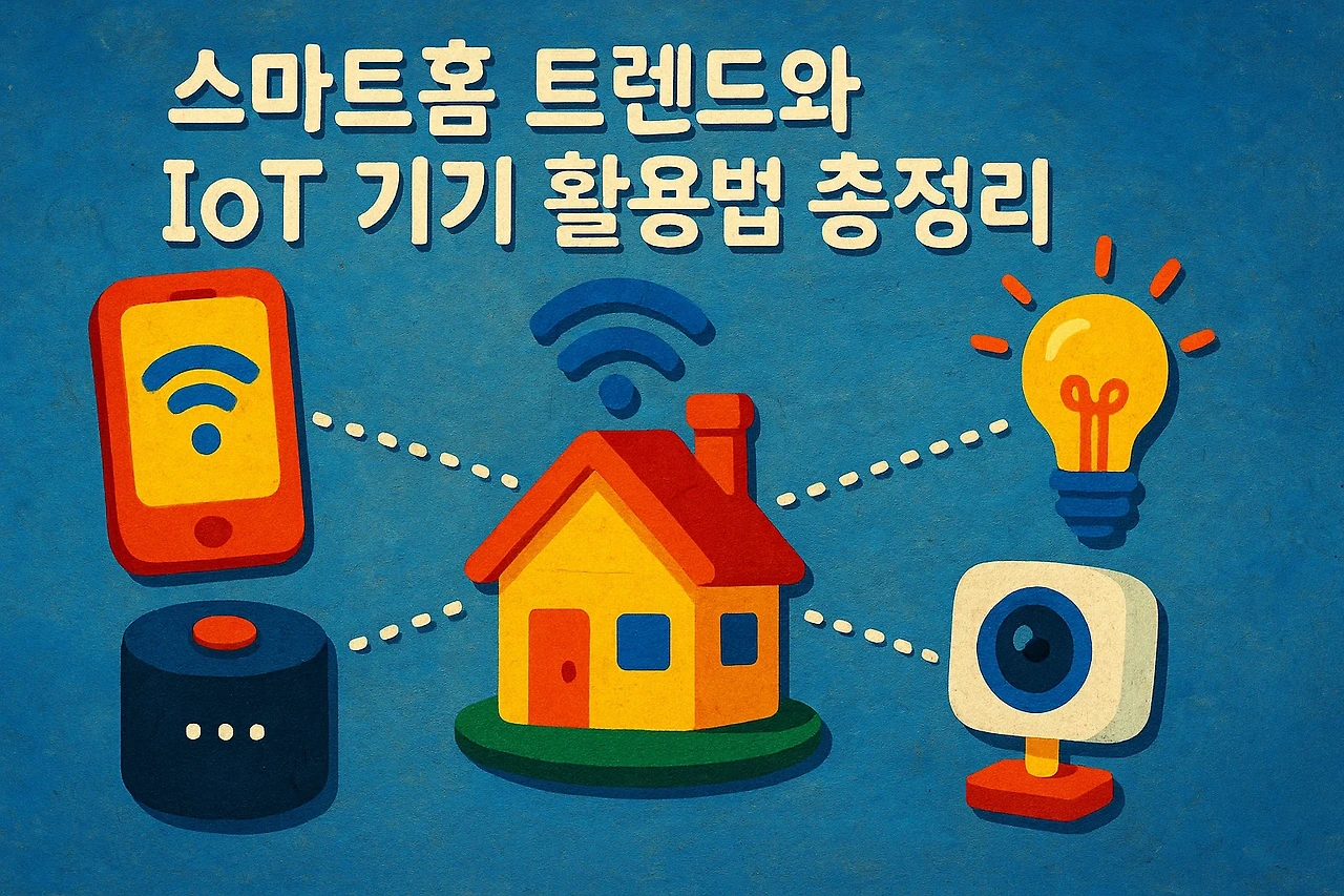 스마트홈 트렌드와 IoT 기기 활용법 총정리