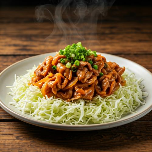 돼지목살 생강구이