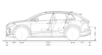 2023 아우디 Q4 e-트론 제원