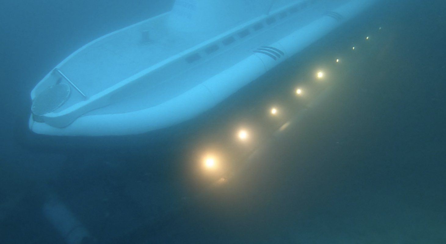 문섬 - 관광 잠수함