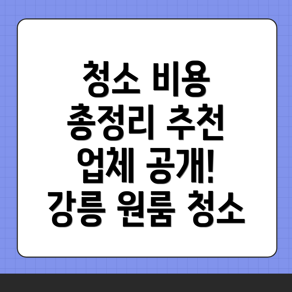 원룸청소