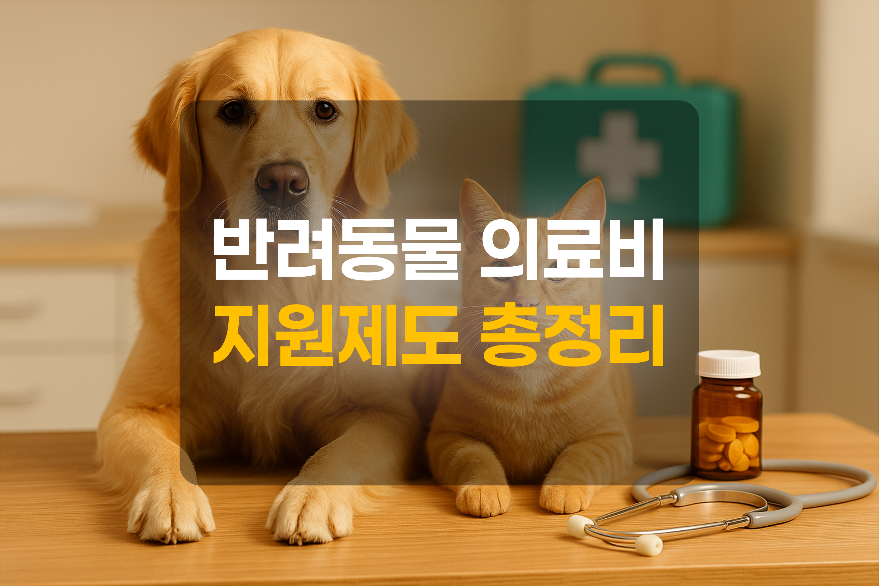 강아지와 고양이를 표현한 그림