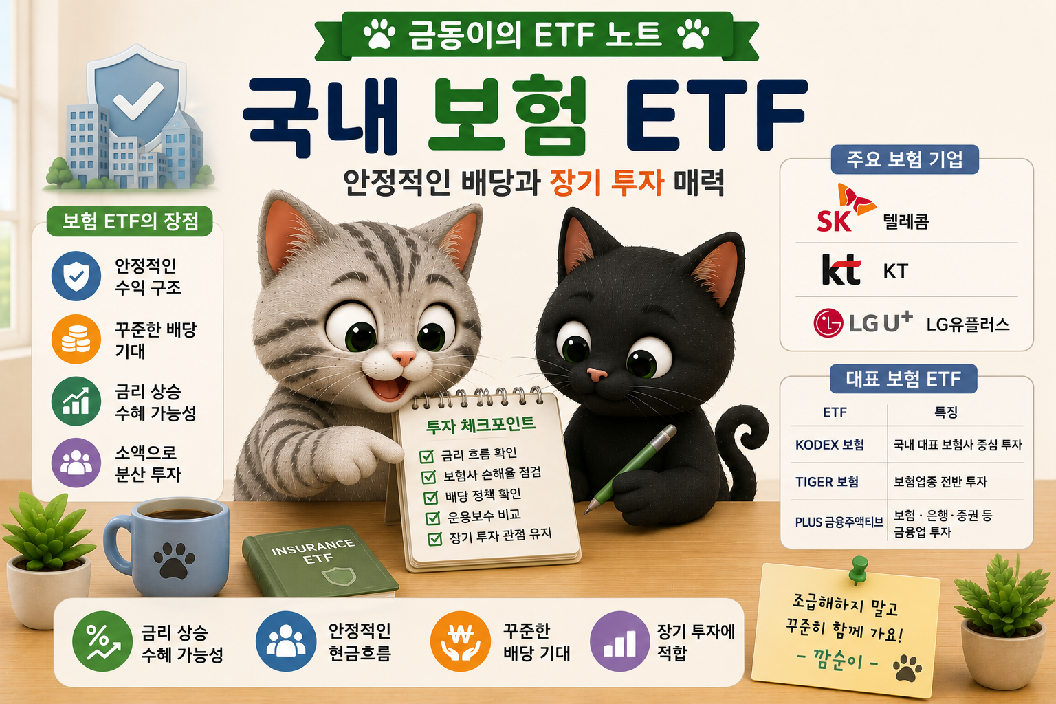 국내 주식 ETF 보험 관련 내용