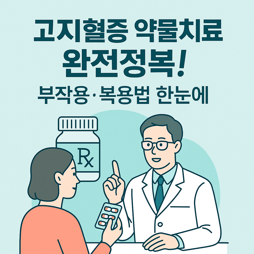 고지혈증 약물치료 완정정복