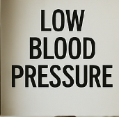 저혈압 수치