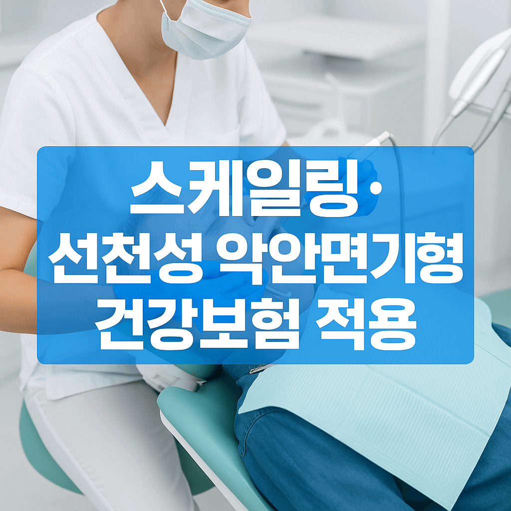 치과 건강보험 스케일링