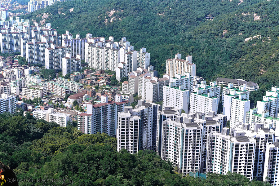 서울시내전경,서울아파트고층빌딩풍경-PhotoGuide.com