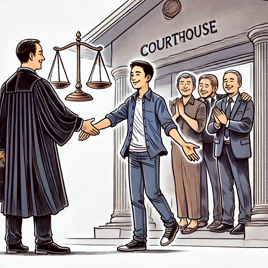 보석 신청 결론