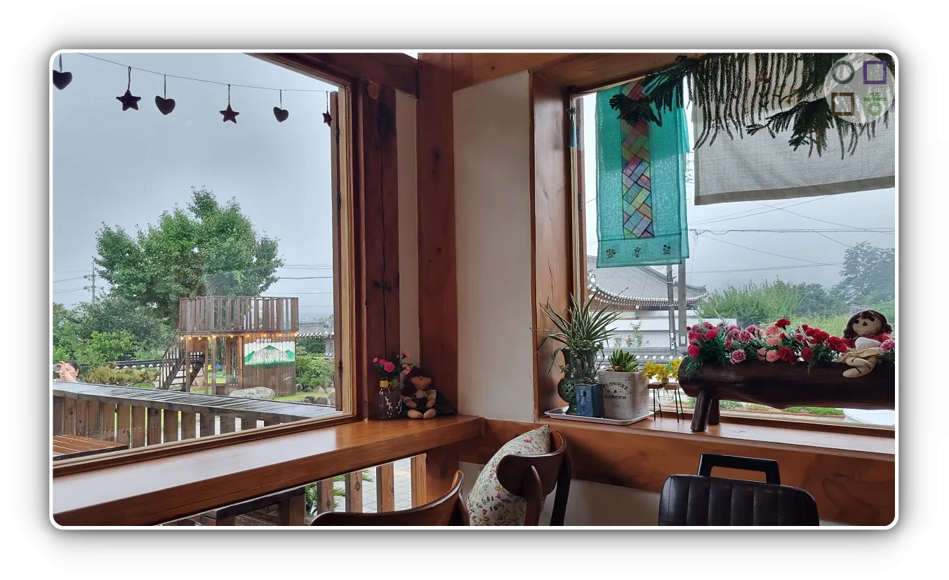 뜰안-설악산-울산바위-뷰-음료-힐링