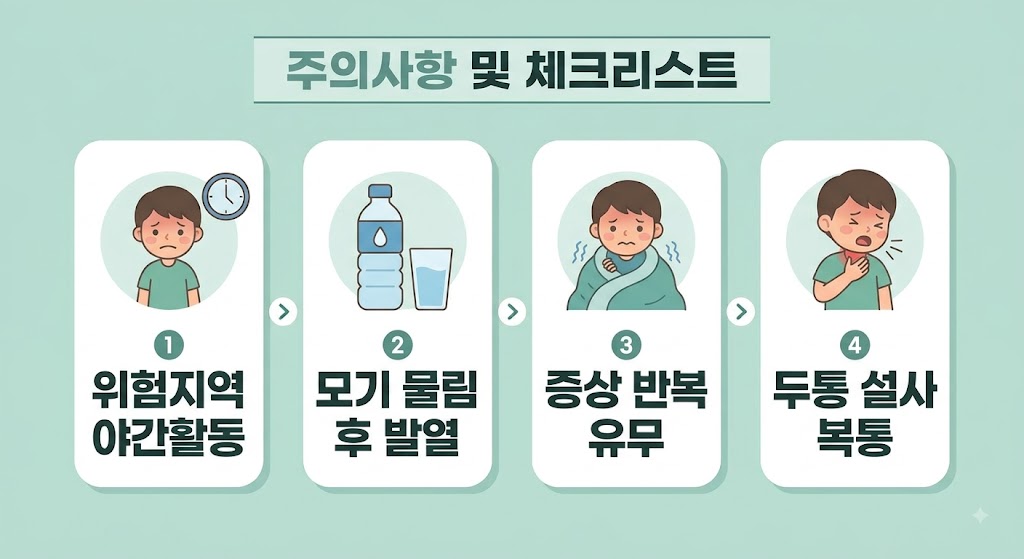 말라리아 경보 말라리아 초기증상 알아보기