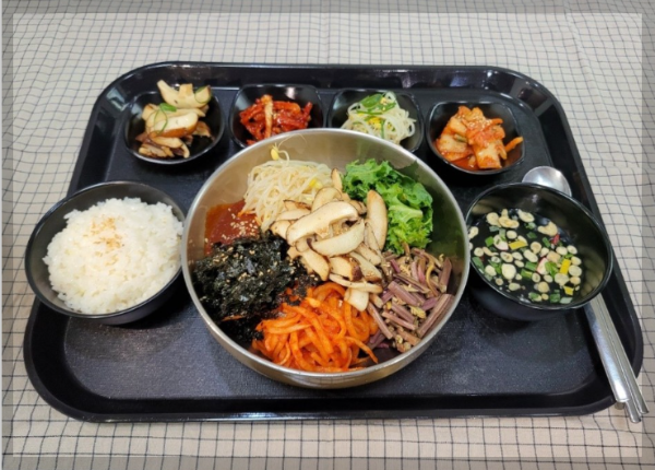 표고버섯비빔밥