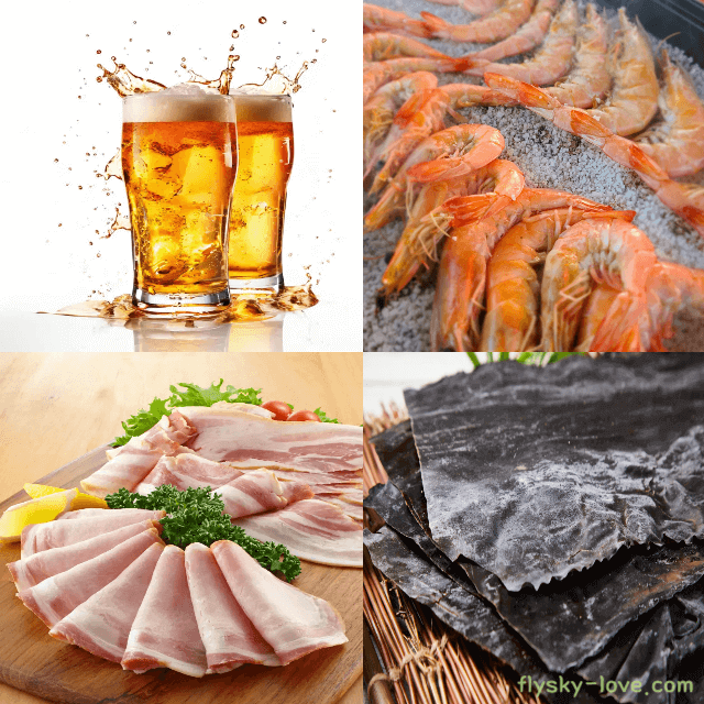 통풍에 피해야 할 음식