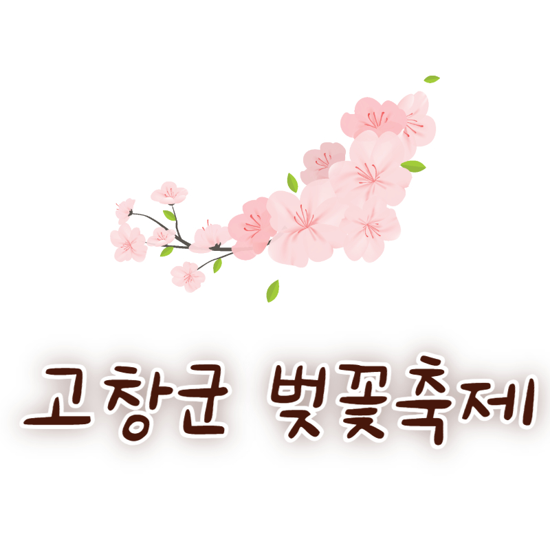 고창군 벚꽃축제