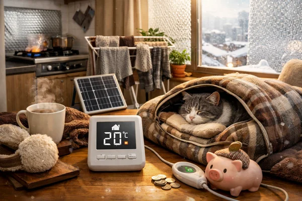난방비 줄이는 겨울 실내 환경