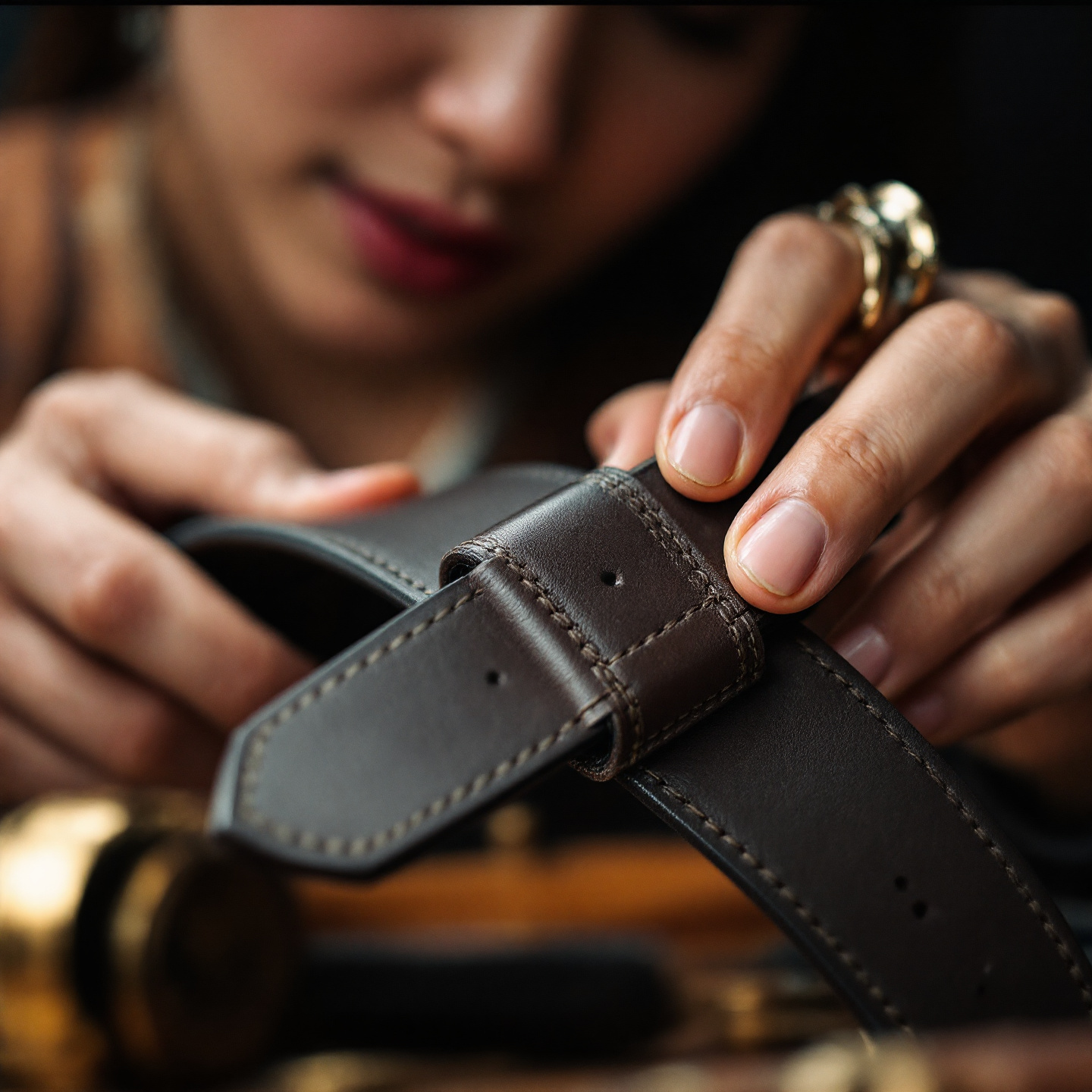 명품 벨트 스타일링