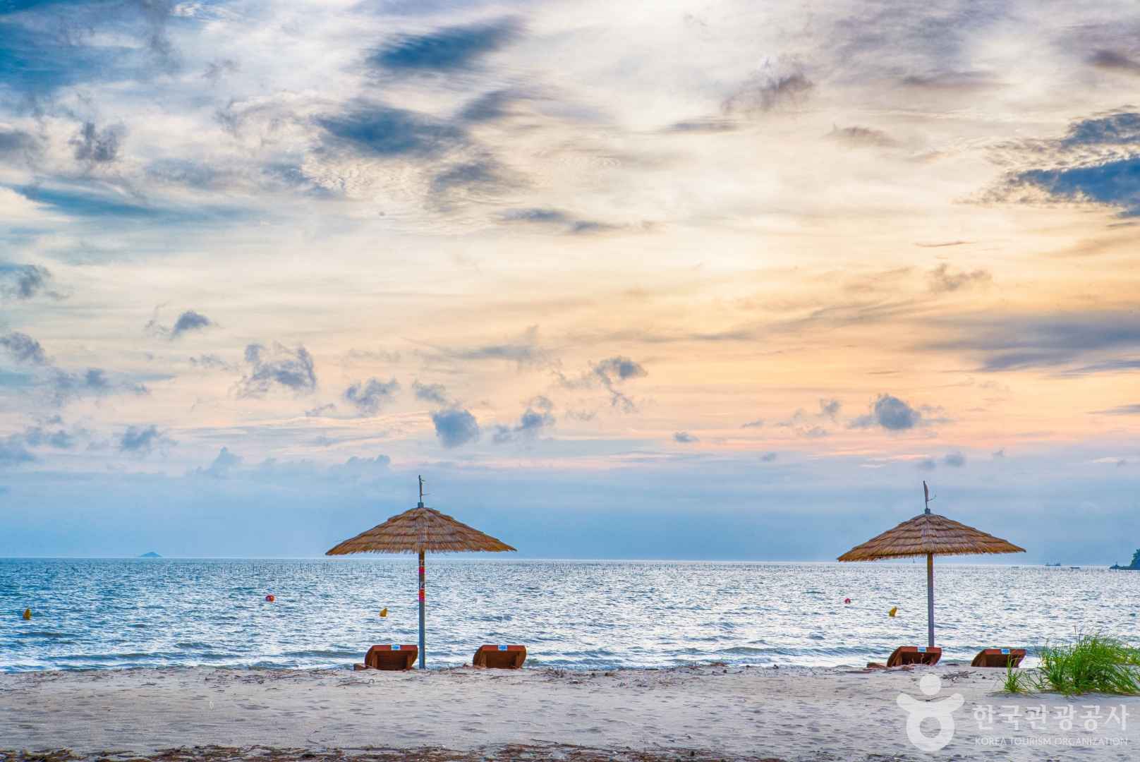 신안 증도 우전해수욕장