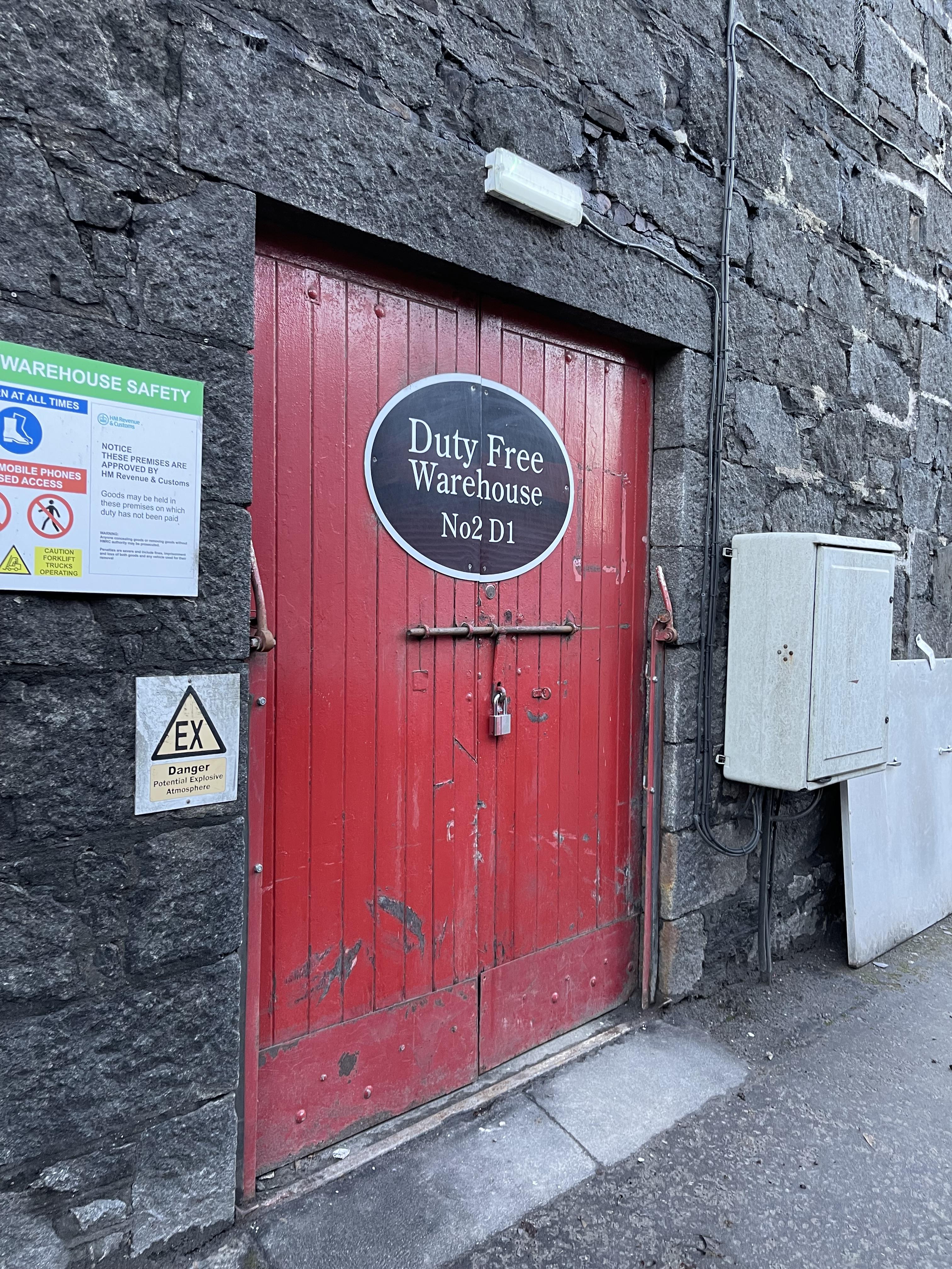 글렌드로낙 숙성창고