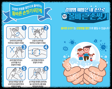 아데노바이러스-예방-올바른손씻기