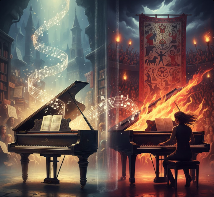 환상곡과 광시곡 관련 그림