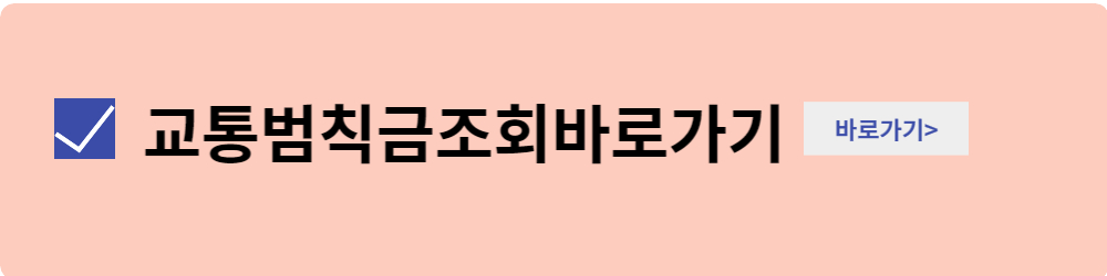 교통범칙금조회