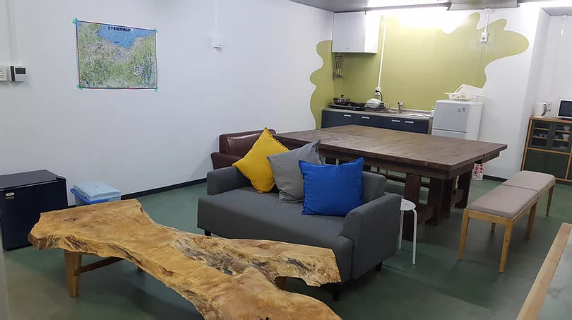 이루카 호스텔 공용주방