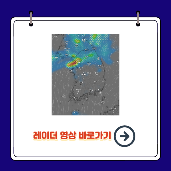 날씨 레이더 영상 확인하기