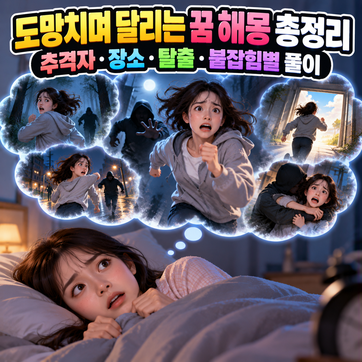 도망치며 달리는 꿈
