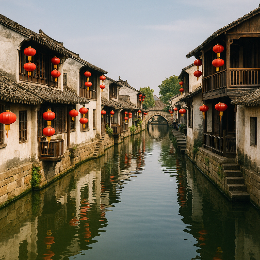 상하이 근교 수향도시