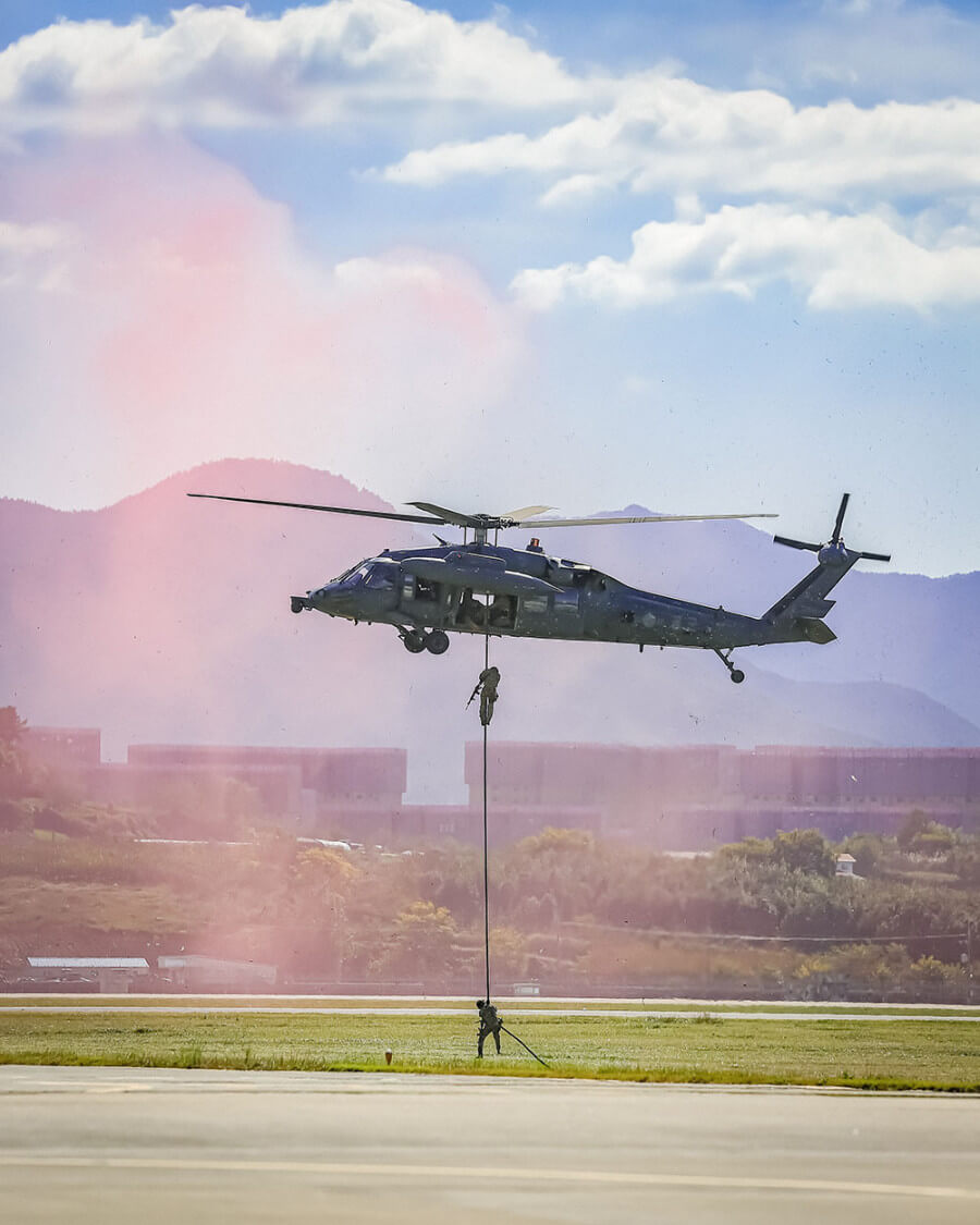 2019사천에어쇼 고공강하시범