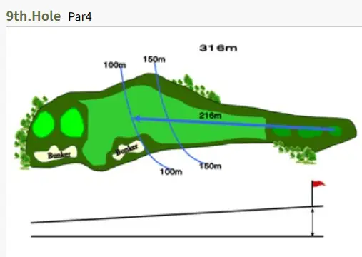 3번 홀 – 티샷 클럽 선택 🏌️♀️