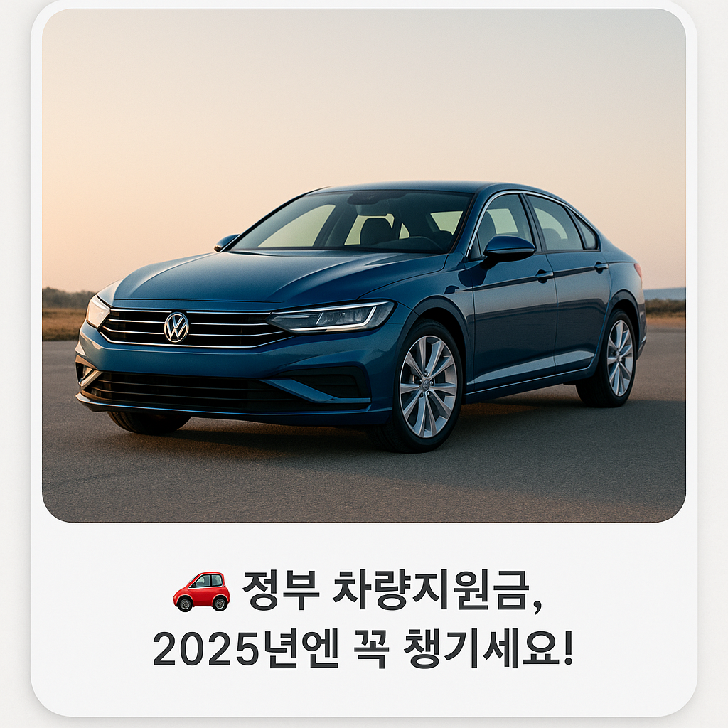 정부 차량지원금