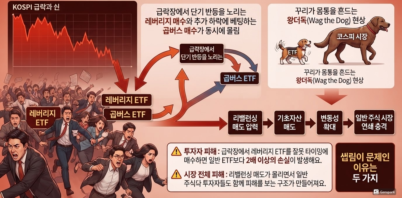 코스피 급락과 ETF 쏠림 현상