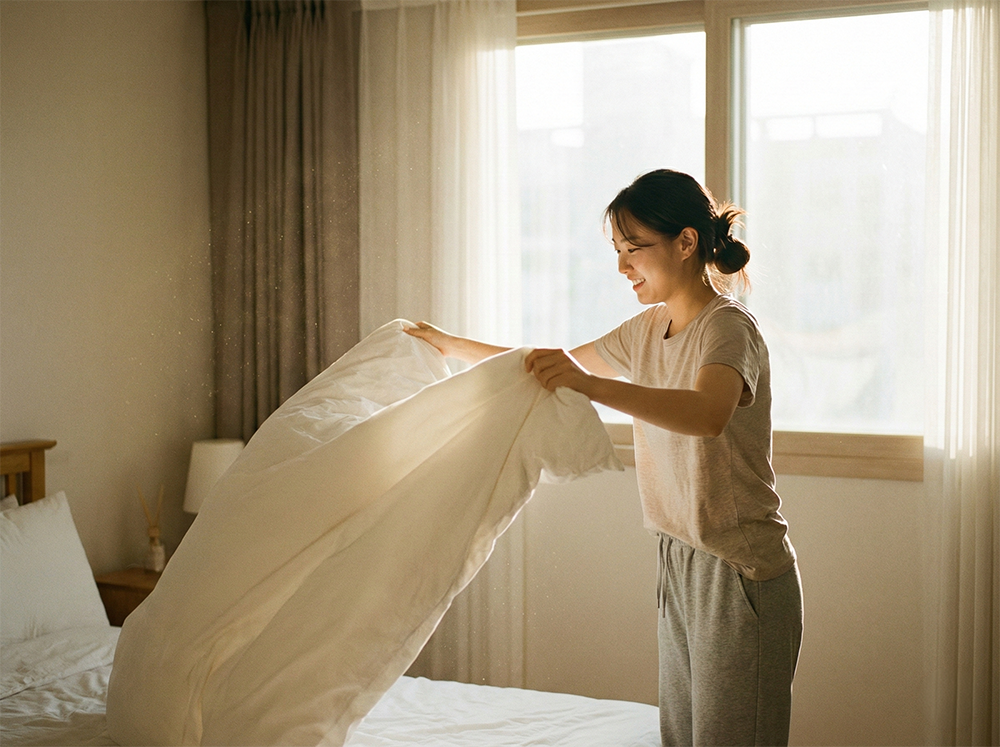 비염 침구 관리, 이불 빨래 주기, 집먼지진드기 제거, 침실 환경 개선, 알레르기 예방