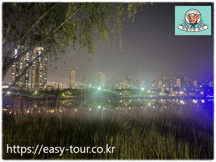 상동 호수공원 야경