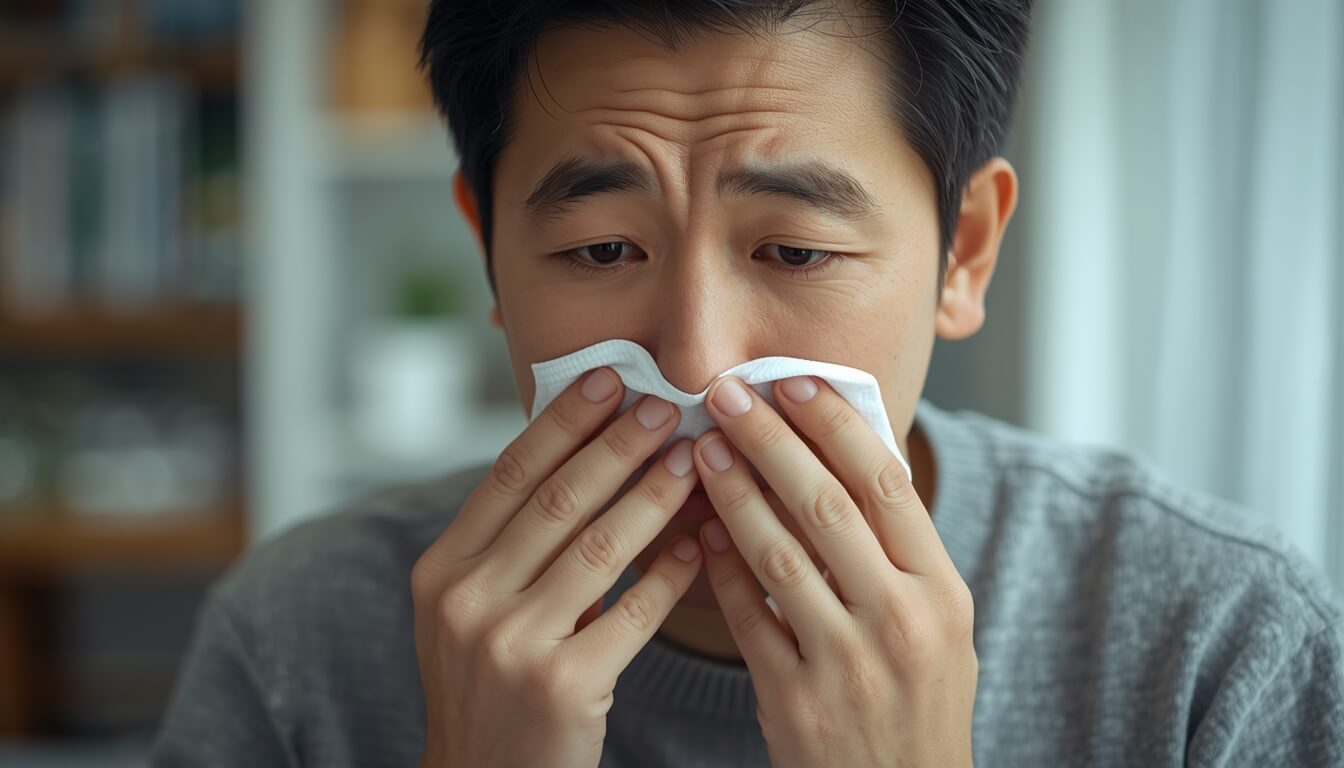 꽃가루 알레르기와 감기 차이 비교