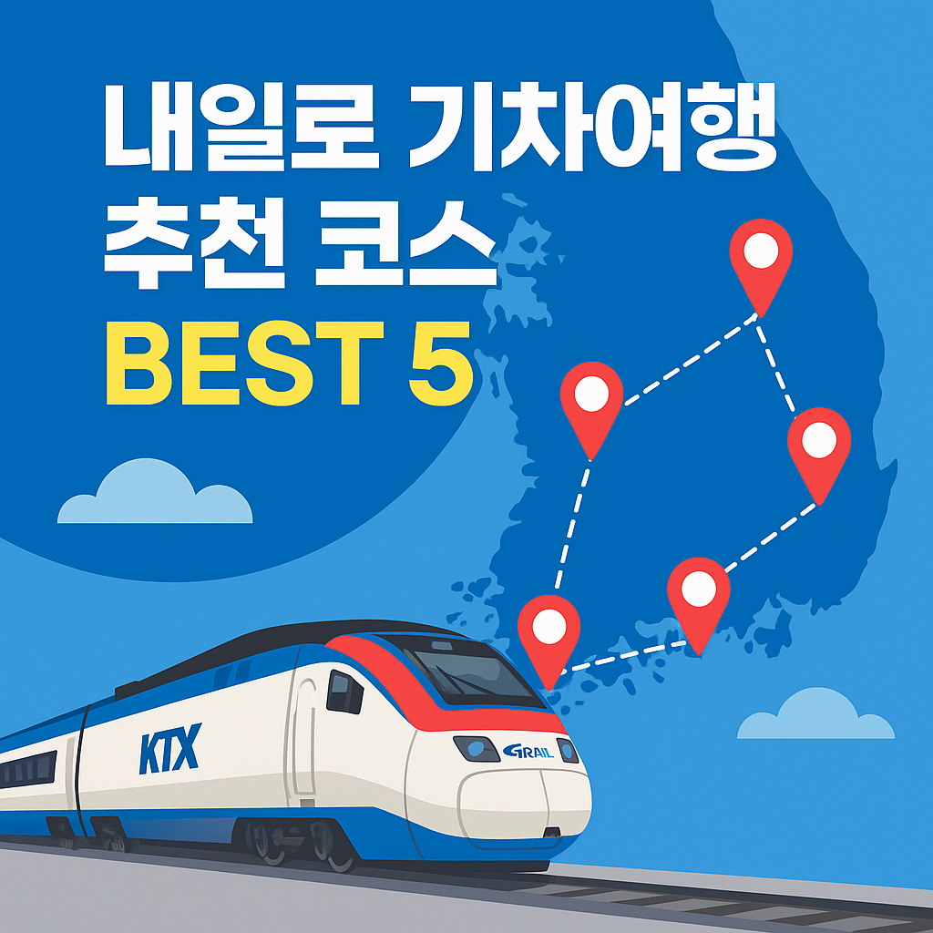 내일로 기차여행 추천 코스 BEST 5